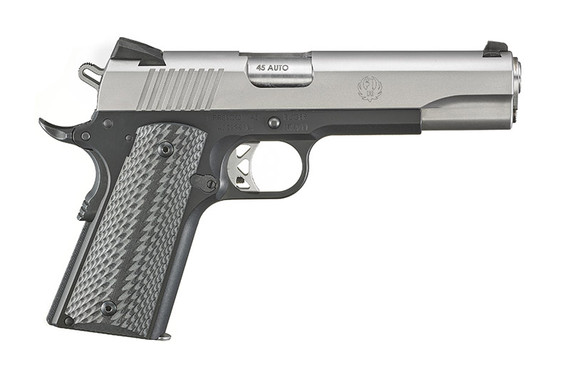 Ruger SR1911 Lightweight, 45ACP, 5.00" Barrel, 8+1 Rds, Stainless - 736676067923 