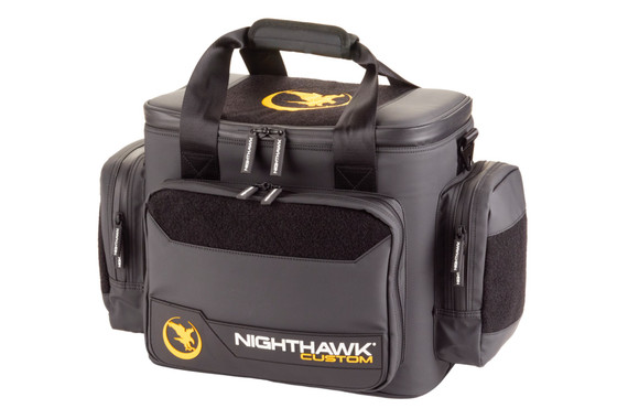 Nighthawk Custom A252, Premium Range Bag, Black PVC, Weather Resistant 