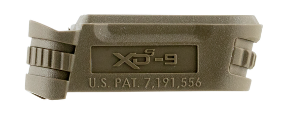 Springfield XDS5901MFDE Backstrap Sleeve, Polymer, Flat Dark Earth - 706397904388 
