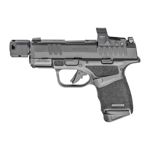 Springfield Hellcat RDP, 9MM, 3.80" Barrel, 13+1 Rds, Black - 706397943486 