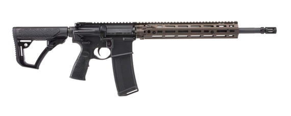 Daniel Defense DD4 RIIIS, 5.56 NATO, 11.5" Barrel, 30 Rds, Black/FDE 