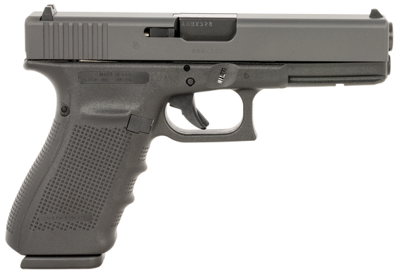 Glock G20 Gen4, 10MM AUTO, 4.61" Barrel, 10+1 Rds, Black - 764503051524 