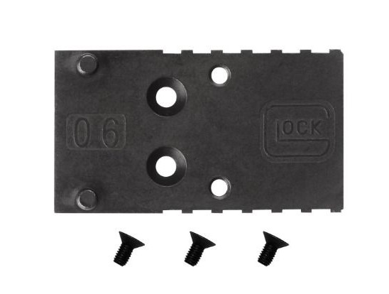 GLOCK MOS Adapter Plate 06, Steel, Black - 764503055447 