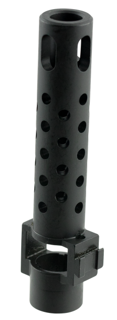 Springfield M1A Muzzle Brake, Black Steel, 5/8"-24 tpi Threads - 706397854065 