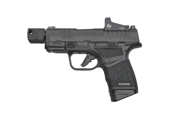 Springfield Armory Hellcat RDP w/ Red Dot, 9MM, 3.8" Comp'd Barrel, 13 Rds, Black - 706397990053 