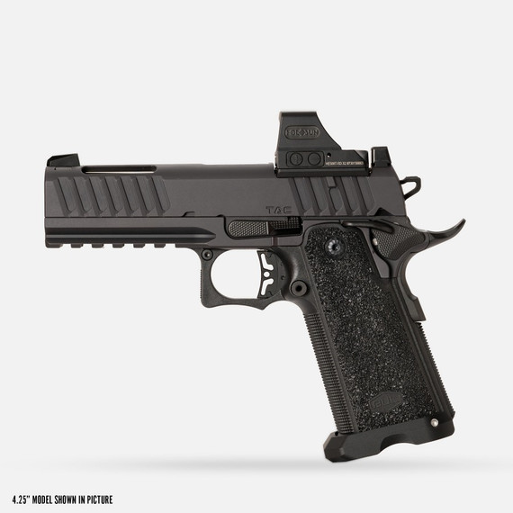 Bul Armory TAC Pro, 9MM, 4.25" Barrel, 20 Rds, Black PVD Finish - Optic Not Included - 5049189 