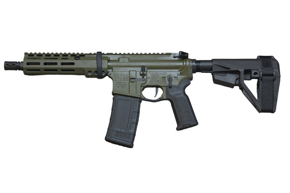 Sons of Liberty Gun Works M4-L89, .300 Blackout, 8.5" Barrel, 30 Rds, OD Green
 - 657628672487ODG 