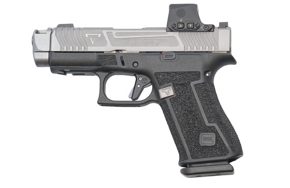 Taran Tactical Glock 43X Combat Carry, 9MM, 3.41" Barrel, 15+1 Rds, Gray - 2658530 