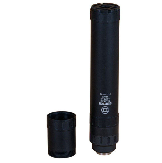 Gemtech Lunar‑45 Suppressor – .45 ACP, 1/2x28 TPI - 609224346989 