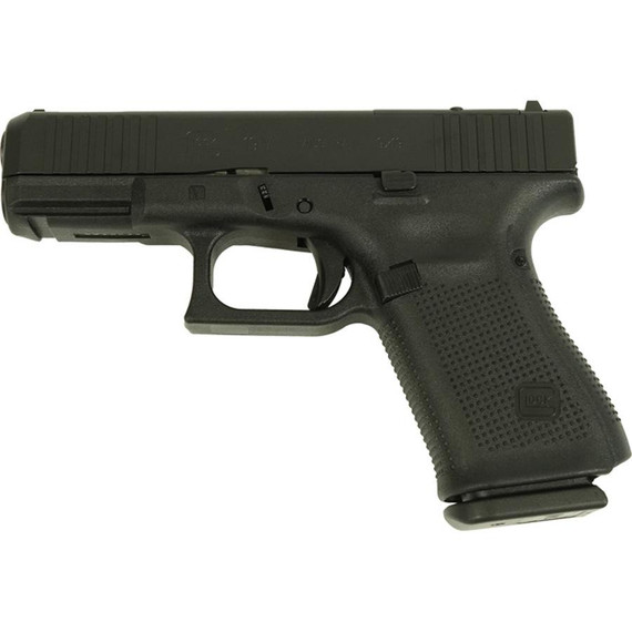 Glock V-Series Model 19, 9MM, 4.00" Ported Barrel, 15 Rds, Black - 757106326434 