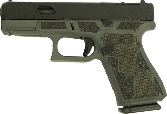 Glock V-Series Model 19 Kavorka, 9MM, 4.00" Ported Barrel, 15 Rds, Grey Cerakote - 757106326465 