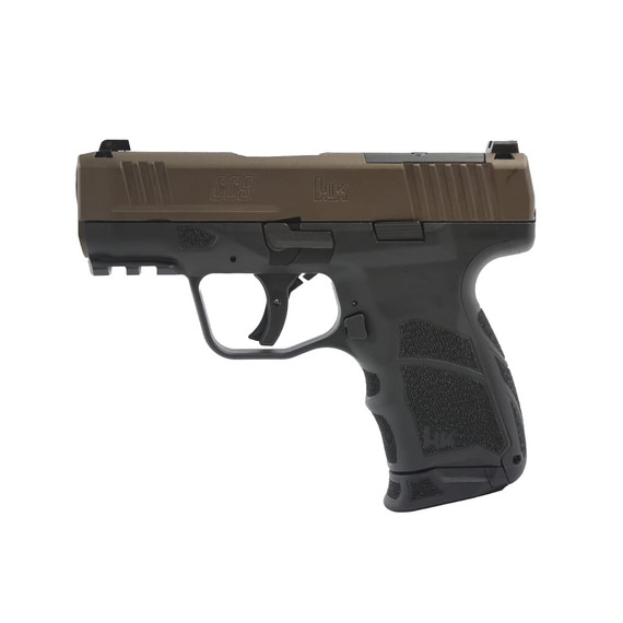 Heckler & Koch CC9 OR, 9MM, 3.32" Barrel, 12 Rds, Midnight Bronze - 642230273535 