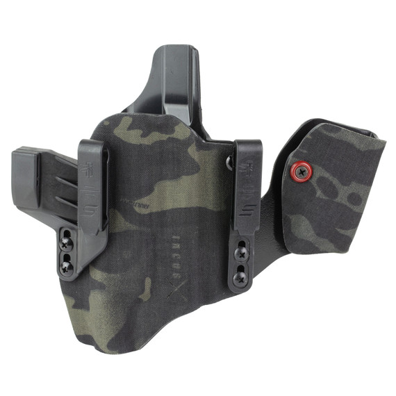 Safariland INCOG-X, Inside the Waistband Holster, Fits Glock 17/19 with Light, Multicam Black - 781602277266 