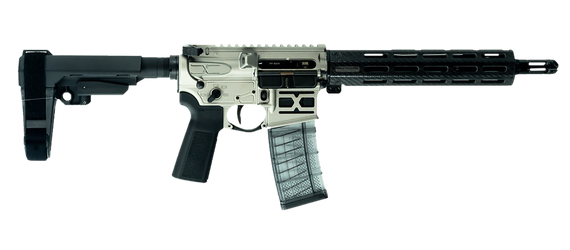 Faxon FX5510X-TI ION-X Hyperlite, 5.56 NATO, 10.50" Barrel, 30+1 Rds, Titanium Cerakote - 816341027473 