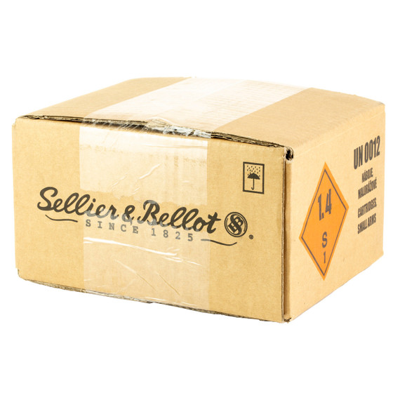 Sellier & Bellot S&B 9MM, 124 GR Full Metal Jacket, 1000 Rds - 8380608 