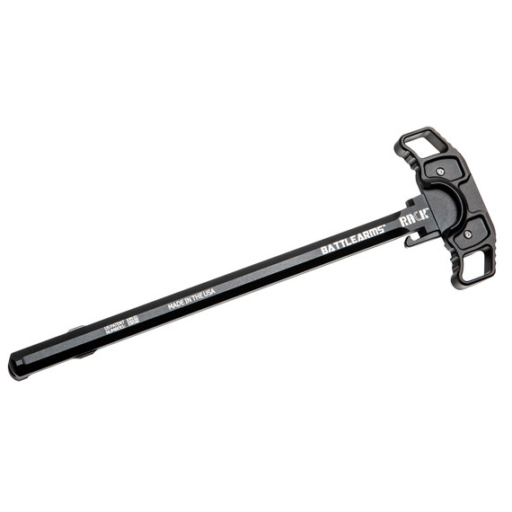 Battle Arms Development BAD-RACK-308, Charging Handle, Ambidextrous, Black Hard Coat Anodize - 810033781841 
