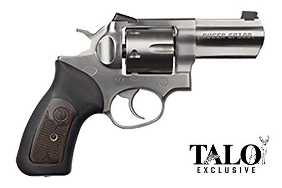 Ruger GP100 Wiley Clapp, .357 Magnum, 3.00" Barrel, 6 Rds, Stainless Steel - 736676017898 