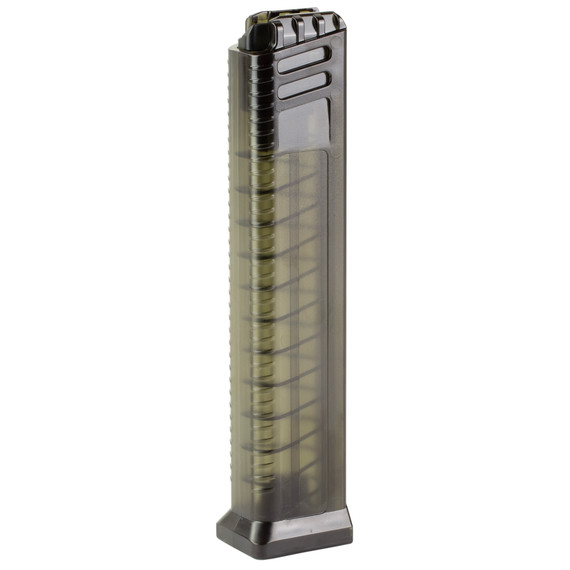 Grand Power Stribog Magazine, 20 Rds, .45 ACP, Translucent Clear Polymer - 8588005940313 