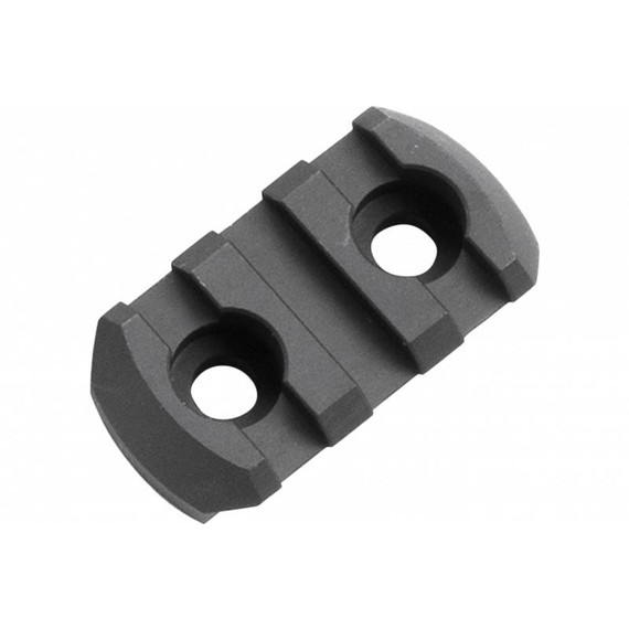 Magpul M-LOK Aluminum Rail Section, 3 Slots, Matte - 873750001654 