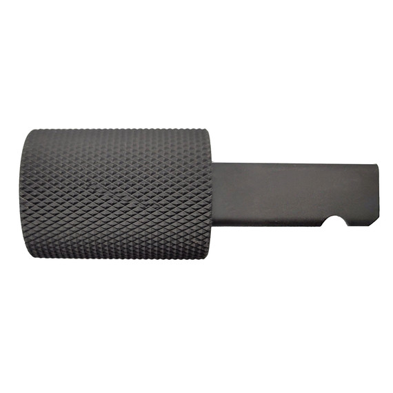 GG&G Remington 1100/1187 Enhanced Charging Handle, Enhanced Grip, Matte Black - 813157003998 