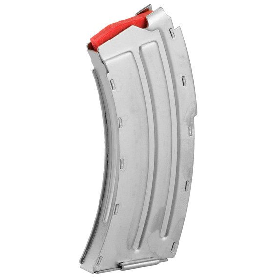 Savage Arms MAG SAV MKII, 22 LR/17HM2, 10 Rds, Stainless - 062654900082 