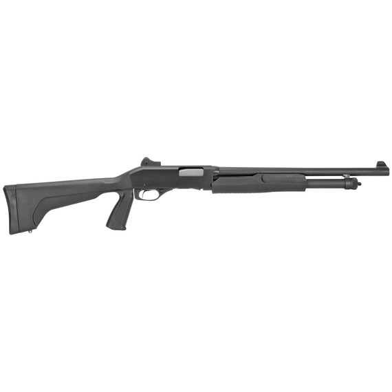 Stevens 320 Security, 12 GAUGE, 18.50" Barrel, 5 Rds, Matte Black - 011356194954 