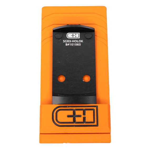 C&H Precision SGRX-HOLOk, Optic Mounting Plate, Black Anodized - 616943732092 