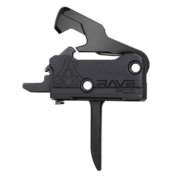 RISE Armament Rave PCC, Receiver, Flat Blade, Black Nitride - 850011713372 