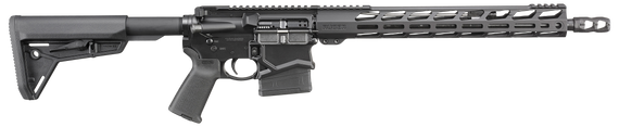 Ruger SFAR, 308 Win, 16.10" Barrel, 10 Rds, Black - 736676056149 
