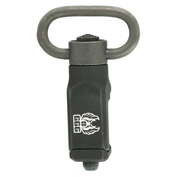 GG&G QD Side Sling Attach Dovetails, Sling Mount, Picatinny, Black Finish, Includes Side Sling Swivel, Quick Detach Swivel - 813157004902 