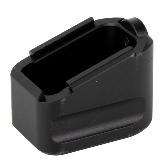 Warne CZ 75 Magazine Extension, +4 Capacity, Black, 6061-T6 Aluminum - 656813108282 