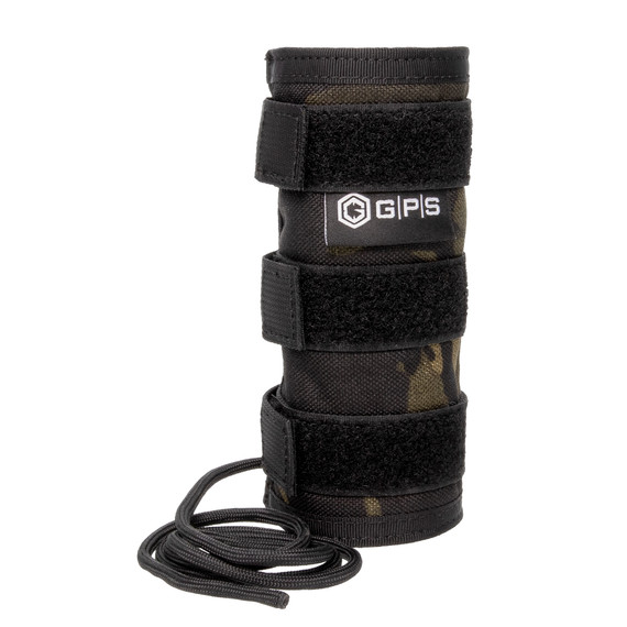 GPS TAC SUPPRESSOR COVER 6.0" MCM BLK, Multicam Black, 1000D Nylon - 888151059982 
