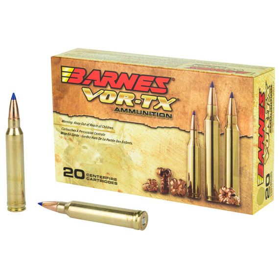 Barnes VOR-TX, 300 Winchester Magnum, 165 Gr TTSX, 20 Rds, Brass - 716876030064 