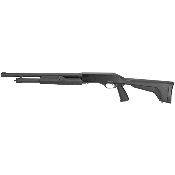 Stevens 320 Security, 12 GAUGE, 18.50" Barrel, 5 Rds, Matte Black - 011356194855 