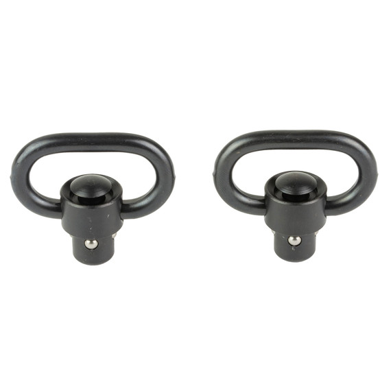 GrovTec Heavy Duty PB Swivels, 1" Loop, Black Nitride Finish - 850001279154 