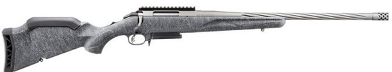 Ruger American Rifle Gen II, 300 Win Mag, 20.00" Barrel, 3 Rds, Gun Metal Gray Cerakote