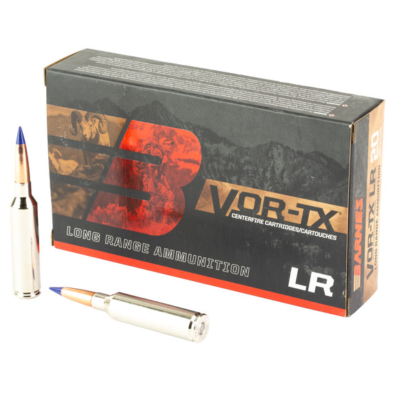 Barnes VOR-TX Long Range, 7MM PRC, 160 Gr, 20 Rds - 716876071630 