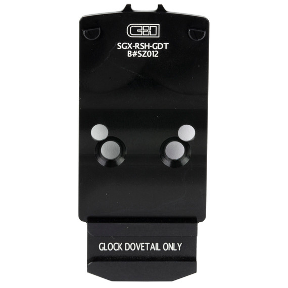 C&H Precision Sig P320 X Series Optic Mount, Anodized Finish - 616943733563 