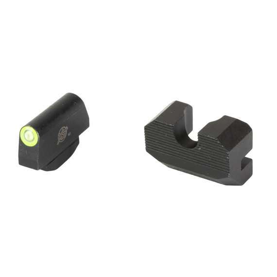 XS Sights Minimalist Night Sight, Fits S&W K/L Frame, Green Dot, CNC Machined Steel - 647533000871 