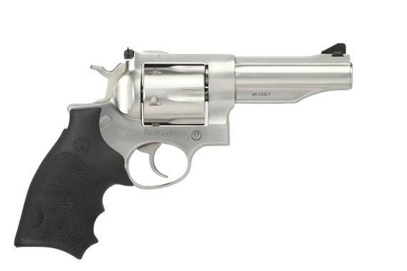 Ruger Redhawk, 45 Colt, 4.00" Barrel, 6 Rds, Stainless - 736676050451 
