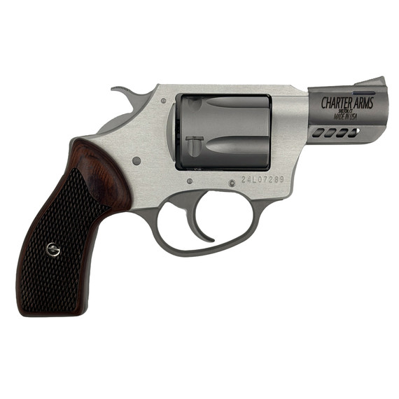 Charter Arms Coyote, .380 ACP, 2.00" Barrel, 5 Rds, Anodized & Stainless Steel - 678958538021 