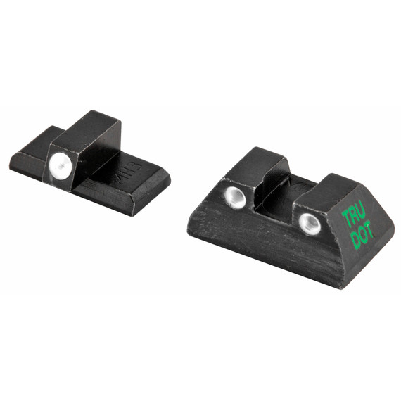 Meprolight Tru-Dot, Fits HK P2000, Self Illuminated Fixed Night Sight Set Tritium, Green/Green - 840103136462 