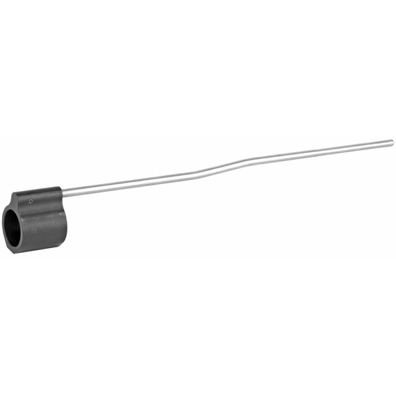 LBE Unlimited Low Profile Gas Block, Carbine Length Gas Tube, Nitride Finish - 784682014615 