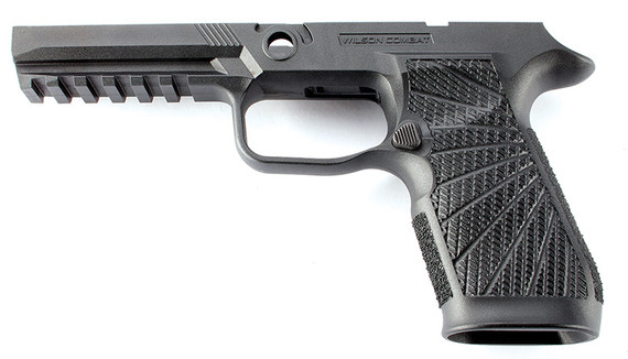Wilson Combat Sig Sauer P320 Full Size Grip Module, Black, No Manual Safety 