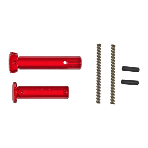 Battle Arms Development BAD-EPS-AL-RED, Enhanced Takedown Pins, Red Anodized - 810033785559 