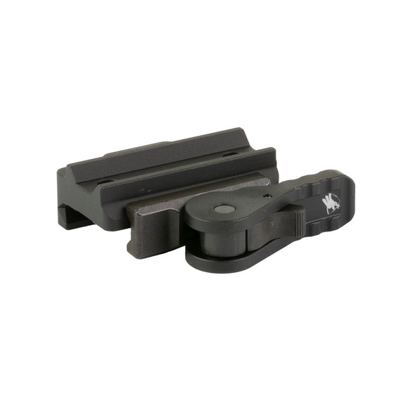 American Defense Mfg. AD-B2-L-STD, Quick Detach Mount, Lower 1/3, Fits Trijicon ACOG, Anodized Finish, Black - 810104931304 