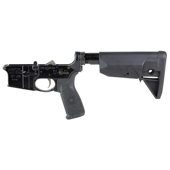 Bravo Company BCM Complete Lower Receiver, AR-15, Multi Caliber, Anodized, Black - 812526024336 