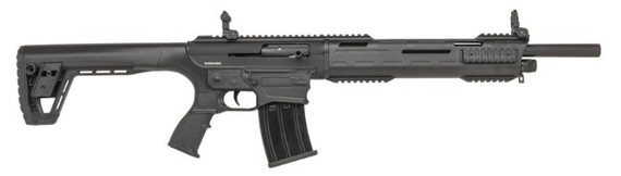 Tokarev TAR 12P, 12 Gauge, 18.50" Barrel, 5 Rds, Black Synthetic - 723551440087 