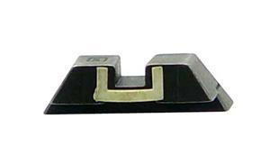 Glock Fixed Rear Sight, 6.5mm, Polymer, Matte Finish - 757106326205 