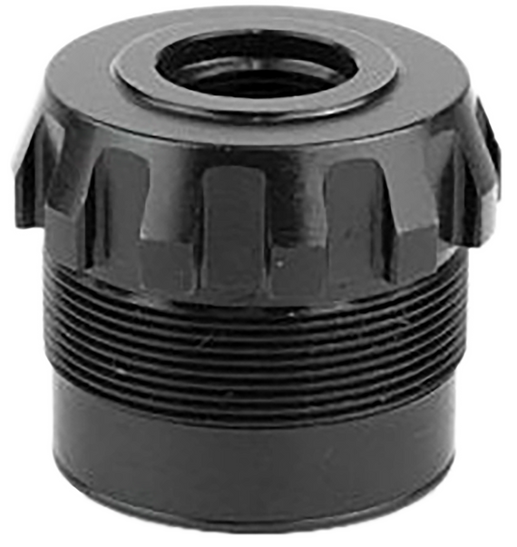 Dead Air Armament P-Series Fixed Mount M13.5x1LH, Direct Thread, Black - 810128161176 